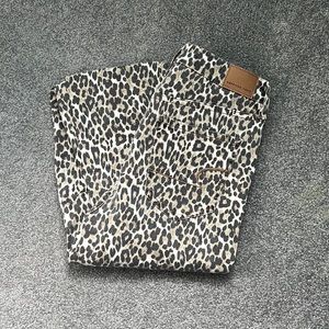 American Eagle Leopard Curvy Jean Leggings